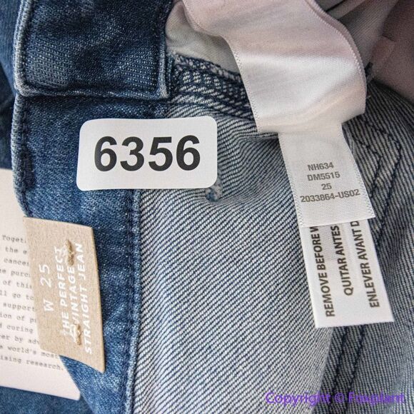 NEW‎ Madewell Perfect Vintage Jean in Medium Indigo Wash: Seamed Edition, 25 - Picture 16 of 16